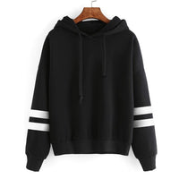 High Quality Fashion Shirt Womens Long Sleeve Hoodie Jumper Hooded O-Neck Pullover Tops Casual short T shirt for Ladies