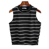 Hot Sale Fashion Women Ladies Sexy Coffee Letters Printing Hooded Crop Sleeveless Tops #LSIN