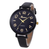2016 fashion watches Women PU Leather Casual quartz-watch Clock Women Wristwatch Dress Watch Female Relogio Feminino