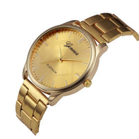 Fashion Women Watch Crystal Stainless Steel Analog Quartz Wrist Watch Bracelet Silver Gold Watches Wristwatch Ladies Dress Watch