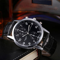 Fashion 2017 New Wristwatches For Men PU Leahter Quartz Watch Women Casual Watches Clocks relogio masculino