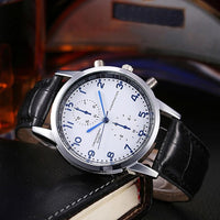 Fashion 2017 New Wristwatches For Men PU Leahter Quartz Watch Women Casual Watches Clocks relogio masculino
