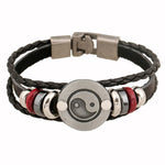 Unisex Leather Bracelet & Bangles Jewelry