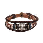 Unisex Leather Bracelet & Bangles Jewelry