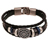 Leather Charm Wrap Bracelet Jewelry Punk Style