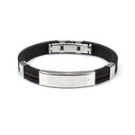 Fashion Mens Jewelry Bracelet Stainless Steel Cuff Bangle Han