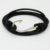 Fashion Retro Leather Bracelets For Men Popular Bandages  Anchor Bracelets BK