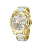 2017 Luxury Brand Watches Women Gold Quratz-Watch For Women Horloges Geneva Roman Numeral Wrist Watch Montre Femme &03