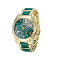2017 Luxury Brand Watches Women Gold Quratz-Watch For Women Horloges Geneva Roman Numeral Wrist Watch Montre Femme &03