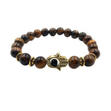 Volcanic Rocks Bracelet Palm Bracelet Gold Bracelet Lava Stone Bead Bracelets