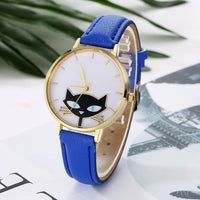 GAIETY Fashion Women's Watch 2017 Cute Cat Ladies Wrist Watches Analog relojes Clock Woman Dress Quartz Watch Montre Femme #814