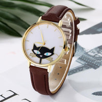 GAIETY Fashion Women's Watch 2017 Cute Cat Ladies Wrist Watches Analog relojes Clock Woman Dress Quartz Watch Montre Femme #814