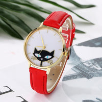 GAIETY Fashion Women's Watch 2017 Cute Cat Ladies Wrist Watches Analog relojes Clock Woman Dress Quartz Watch Montre Femme #814