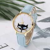 GAIETY Fashion Women's Watch 2017 Cute Cat Ladies Wrist Watches Analog relojes Clock Woman Dress Quartz Watch Montre Femme #814