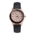 Fashion Watches Womens 2017 relojes mujer Unisex Faux Leather Analog Quartz Wrist Watch For Women montre femmes #912