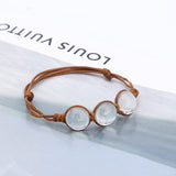 Rope Charm Friendship Bracelets Bangles Dandelion Accessories Wedding Jewelry BU