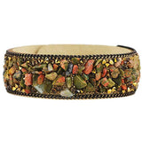 Crystal Stone Bracelets Unisex Bracelets  Cowhide Bracelets Wrist Chains  AG