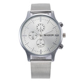 Classic Women's Men's Wrist Watch Steel Strap Quartz Casual Watches