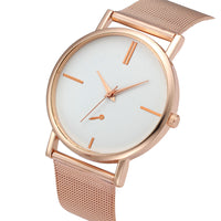 Womens Fashion Classic  Quartz Stainless Steel Wrist Watch