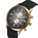 NORTH Fashionim Genuine Leather Band Analog Quartz Watches Wrist Watch