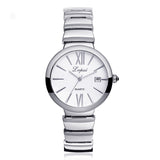 New Luxury Ladies Classic Analog Quartz Watches Stainless Steel