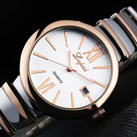 New Luxury Ladies Classic Analog Quartz Watches Stainless Steel