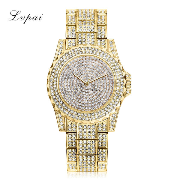 LVPAI Watches Women Quartz Wristwatch Clock Ladies Dress Gift Watches