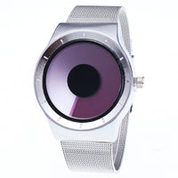 Mens Womens Unisex Metal Mesh Band Fashion Quartz Wrist Watch
