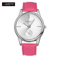 Women Fashion Leather Band Analog Quartz Round Wrist Watch Watches