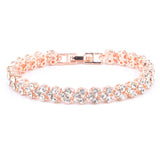 New Fashion Roman Style Woman Crystal Diamond Bracelets Gifts