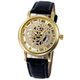 Womens Hollow Analog Quartz Stainless Steel Wrist Watch Watches