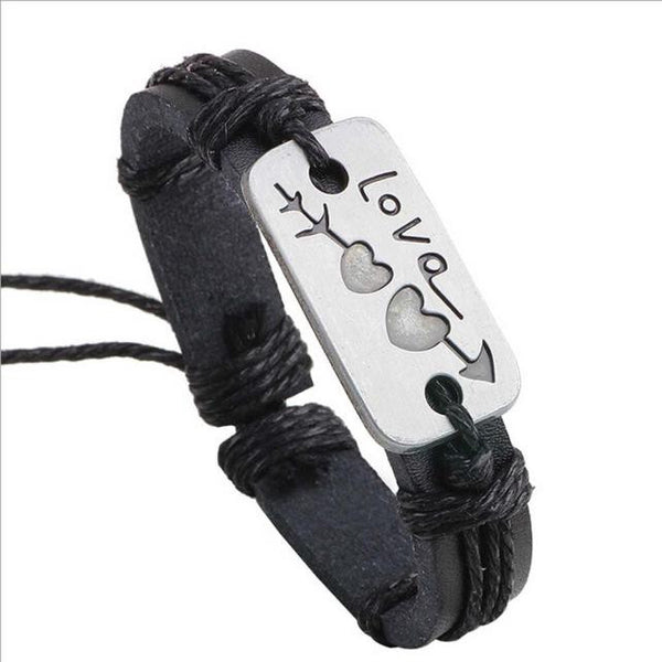 Leather Bracelets Unisex Bracelets  Cowhide Bracelets Wrist Chains