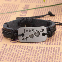 Leather Bracelets Unisex Bracelets  Cowhide Bracelets Wrist Chains