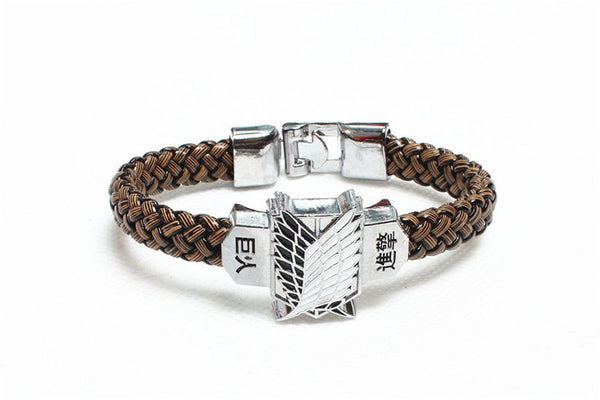 Attack on Titan Shingeki No Kyojin Cosplay Costume Bracelet Hand Strap