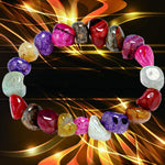 Women Men Bracelet Elastic Beaded Bracelet Tibet Charm Bracelets