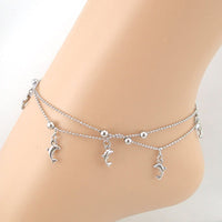 Dolphin Fish Women Chain Anklet Bracelet Sandal Beach Foot Jewelry