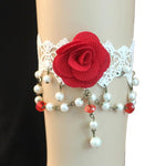 Women Fashion Lace Upper Arm Armlet Chain Armband Bracelet for Wedding