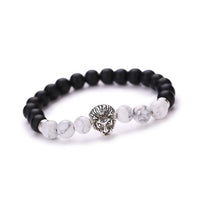 Women Men Bracelet Buddha Elastic Beaded Bracelet Chain Charm Bracelets Jewelry