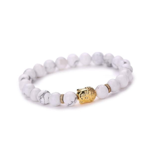Women Men Bracelet Buddha Elastic Beaded Bracelet Chain Charm Bracelets Jewelry