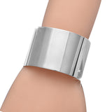 Punk Rock Metal Widen Bracelet Gold