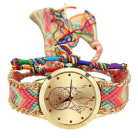 vansvar Handmade Ladies Vintage Quartz Watch Dreamcatcher  Friendship Watches