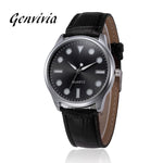 Smilelee Brand Women's Watch Retro Design Leather Band Analog Alloy Quartz Wrist Watch gift Relogio Femininos