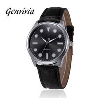 Smilelee Brand Women's Watch Retro Design Leather Band Analog Alloy Quartz Wrist Watch gift Relogio Femininos