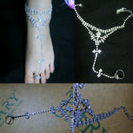 Women Barefoot Sandals Beach Foot Jewelry Wedding Ankle Chain Anklet