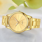 Women Fashion Chain Analog Quartz Round Wrist Watch Watches