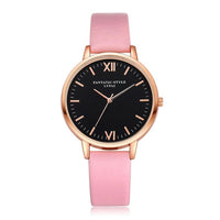 2017 Rose Gold Lvpai Brand Leather Watch Luxury Classic Wrist Watch Fashion Casual Simple Quartz Wristwatch Clock Women Watches
