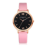 2017 Rose Gold Lvpai Brand Leather Watch Luxury Classic Wrist Watch Fashion Casual Simple Quartz Wristwatch Clock Women Watches