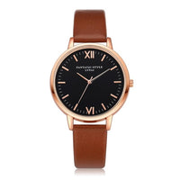 2017 Rose Gold Lvpai Brand Leather Watch Luxury Classic Wrist Watch Fashion Casual Simple Quartz Wristwatch Clock Women Watches