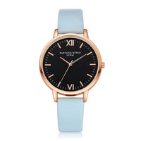 2017 Rose Gold Lvpai Brand Leather Watch Luxury Classic Wrist Watch Fashion Casual Simple Quartz Wristwatch Clock Women Watches
