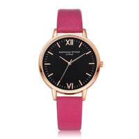 2017 Rose Gold Lvpai Brand Leather Watch Luxury Classic Wrist Watch Fashion Casual Simple Quartz Wristwatch Clock Women Watches